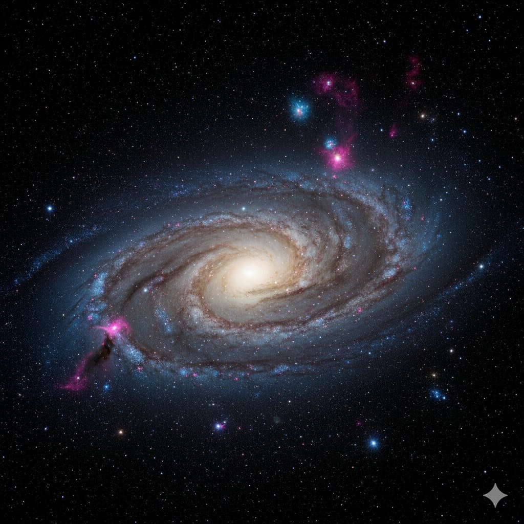 Milky Way galaxy stretching across the night sky