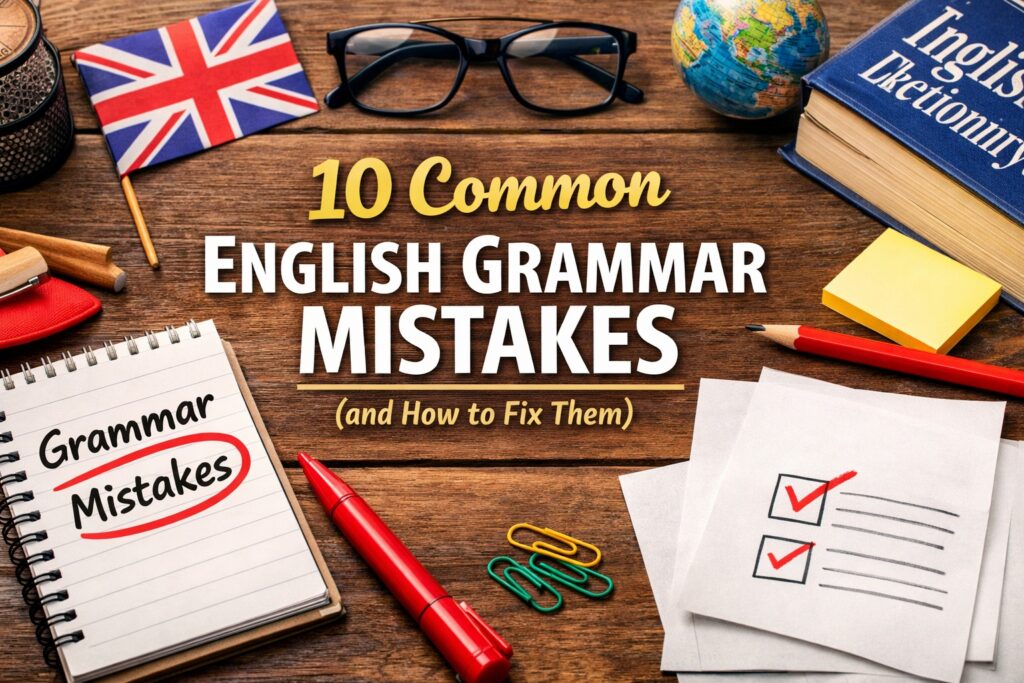 Common English grammar mistakes with examples