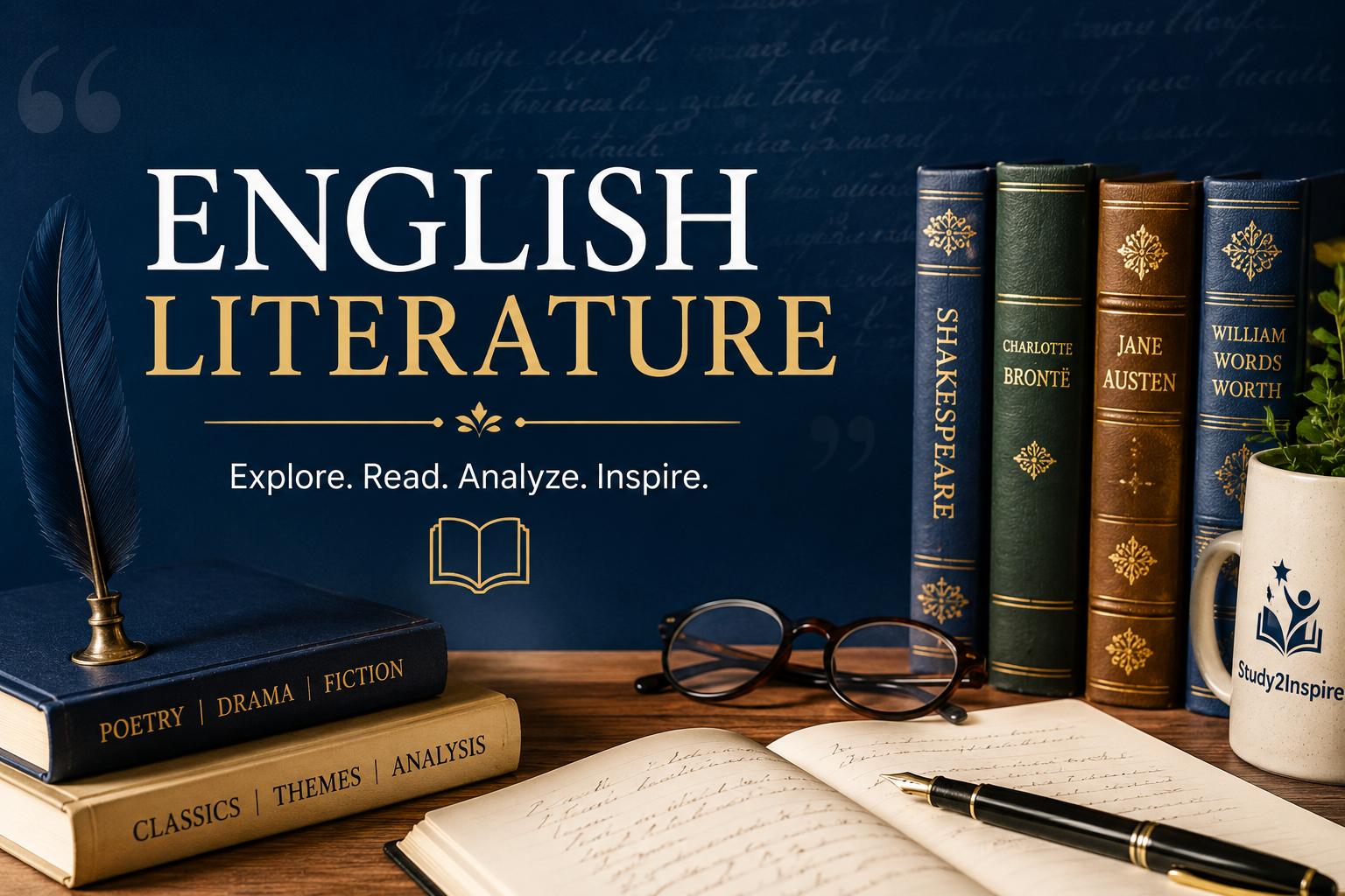 English Literature Classic Works Shakespeare