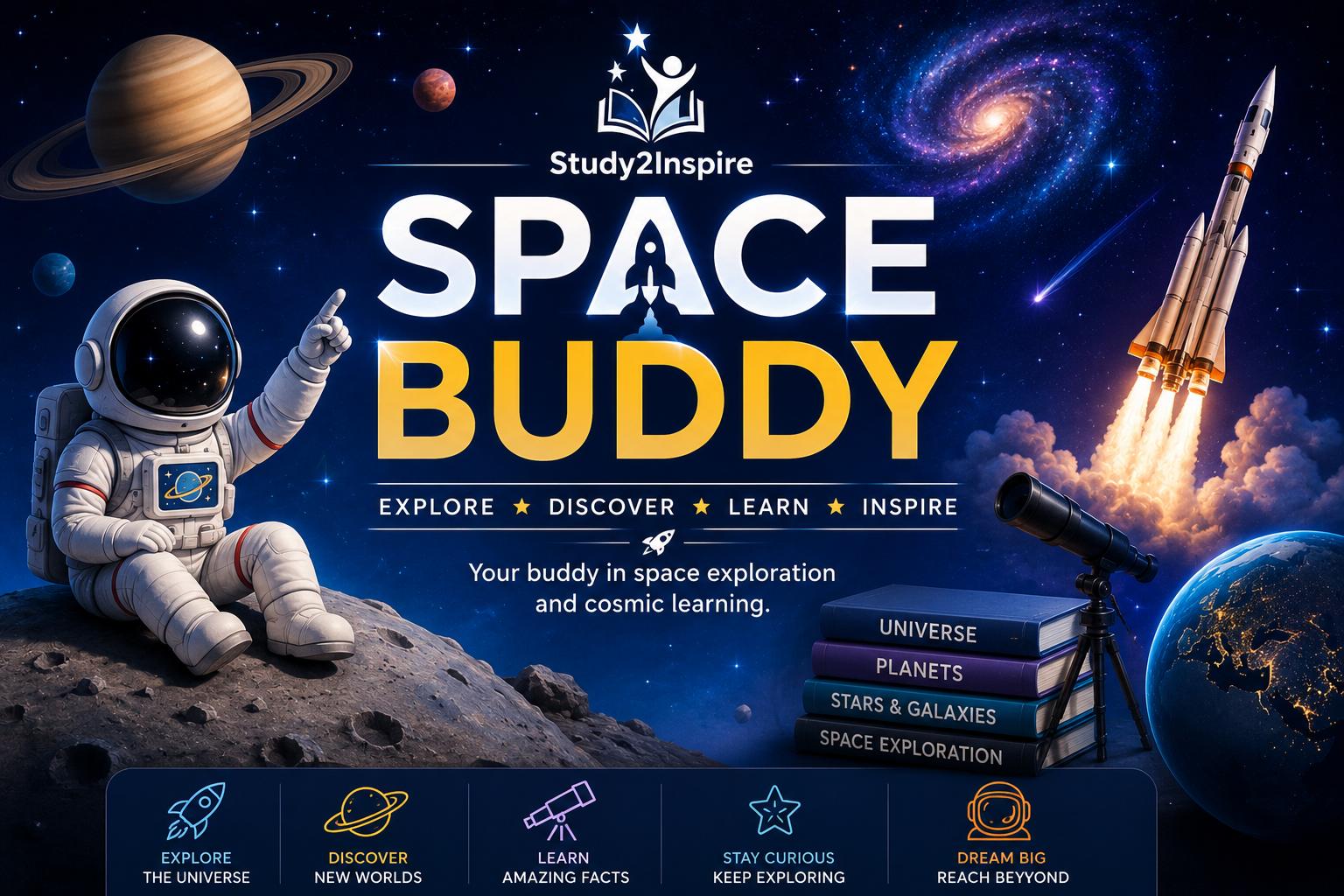 Space Buddy Galaxy Stars Universe