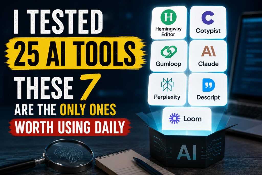 Collection of the best AI tools for writing, research, automation, communication, and content creation
